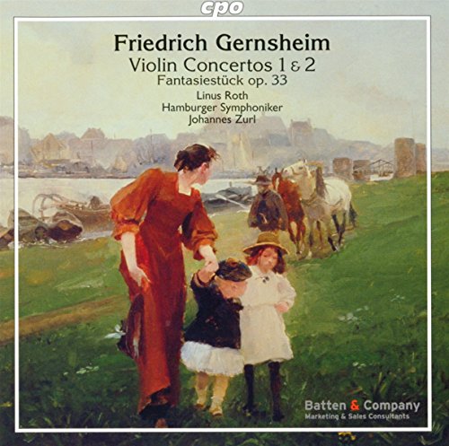 CD cover: painting of a woman and children by a river scene.