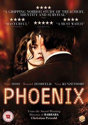 DVD cover for "Phoenix" featuring a woman and man in a close embrace.