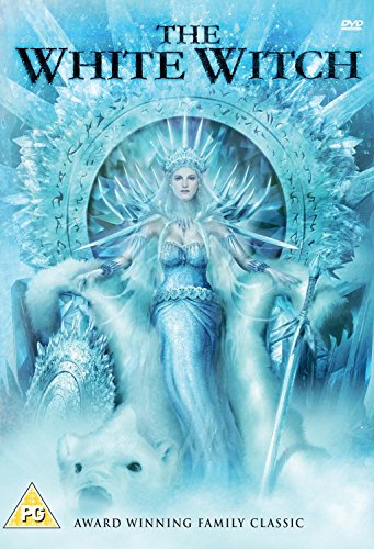 DVD cover for "The White Witch" featuring a woman in icy blue.