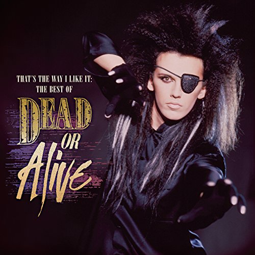 Man with long hair and sunglasses on album cover, wearing black leather outfit.