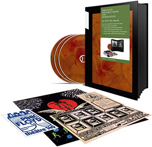Pink Floyd "Germin/Ation" CD box set with booklet, posters, and disc.