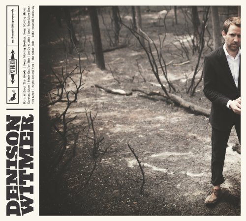 Denison Witmer album cover: man in suit standing in a forest.