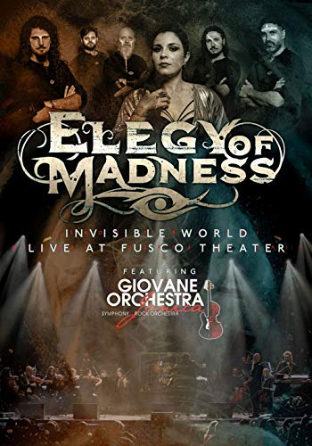 DVD cover for "Live At Fusco Theater" featuring Elegy of Madness band.