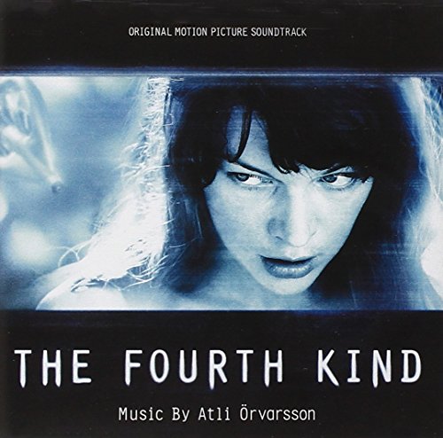 CD cover for "The Fourth Kind" soundtrack, featuring a woman’s intense gaze.