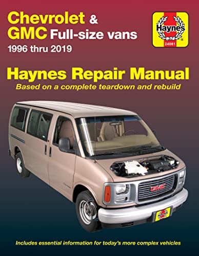 Chevrolet Express & GMC Savana petrol vans (96-19) Haynes Manual (Paperback)