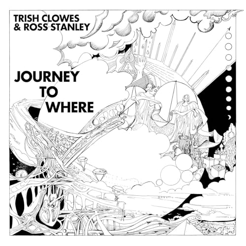 CD cover: black and white illustration of figures and swirling designs.