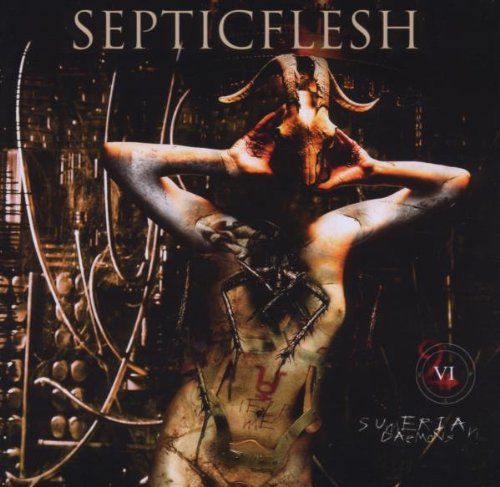 CD cover: Back view of a figure with animal skull and dark imagery.