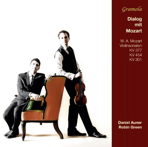 CD cover featuring two men with a violin and ornate chair.