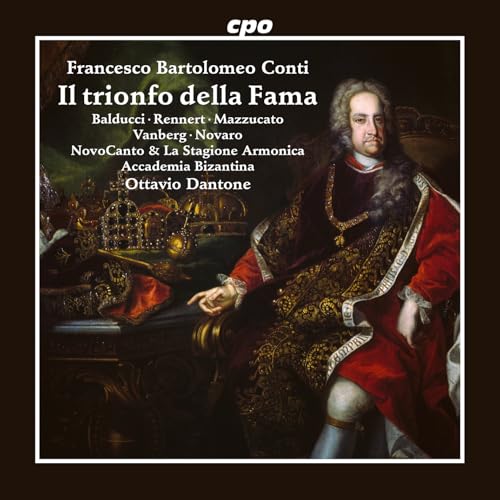 CD cover featuring a portrait of a man in regal attire.