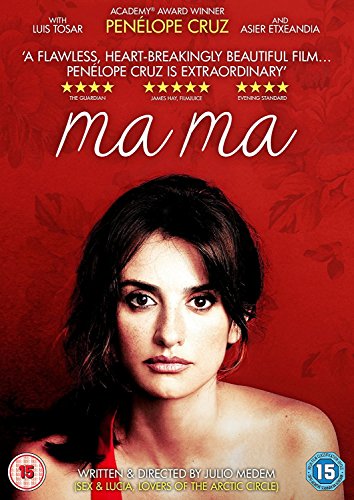 “Ma Ma” DVD cover featuring Penélope Cruz in a close-up portrait.