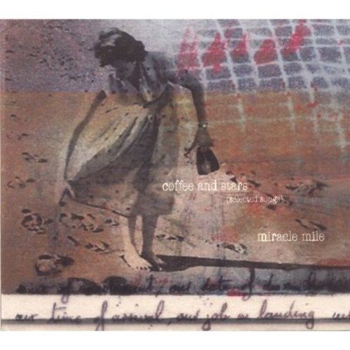 CD cover for “Miracle Mile - Coffee and Stars” with abstract figure.