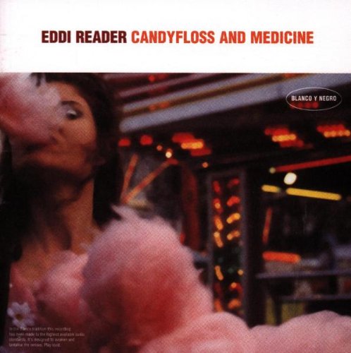 CD cover for Eddi Reader’s “Candyfloss and Medicine,” featuring a blurred portrait.