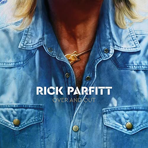 Rick Parfitt album cover: man in denim shirt with guitar pin.