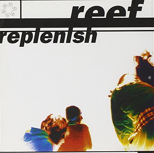 CD cover for Reef’s “Replenish” album with figures in silhouette.