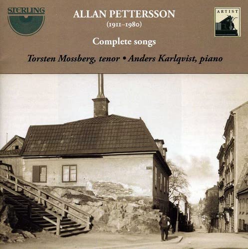 CD cover for Allan Pettersson’s “Complete Songs” featuring a building.