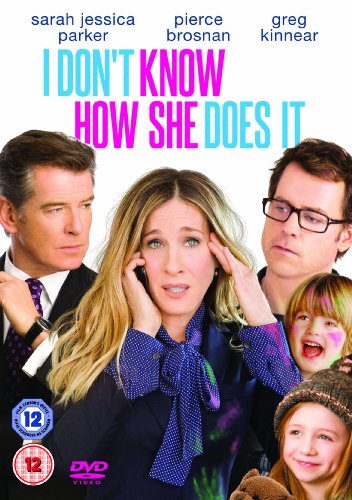I Don't Know How She Does It" DVD cover with Sarah Jessica Parker.