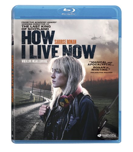 Blu-ray cover for "How I Live Now" featuring Saoirse Ronan.