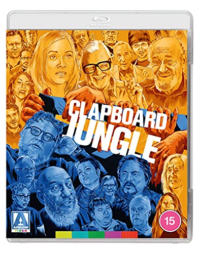 Clapboard Jungle" Blu-ray cover featuring a collage of diverse faces.