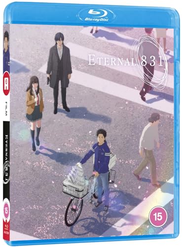 Eternal 831" Blu-ray case featuring anime-style characters on a street scene.