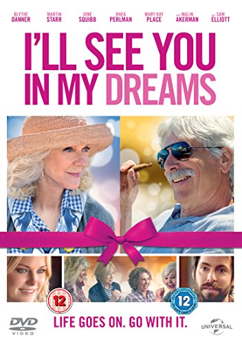 “I’ll See You In My Dreams” DVD cover featuring Blythe Danner and Martin Starr.