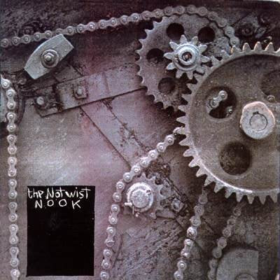 CD cover for The Notwist’s “Nook” featuring metallic gears and chains.