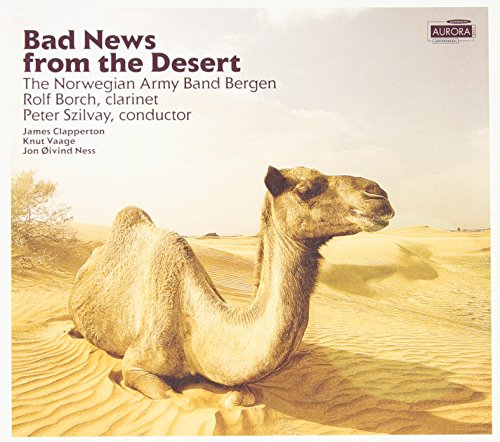 CD cover: camel resting in a sandy desert landscape.