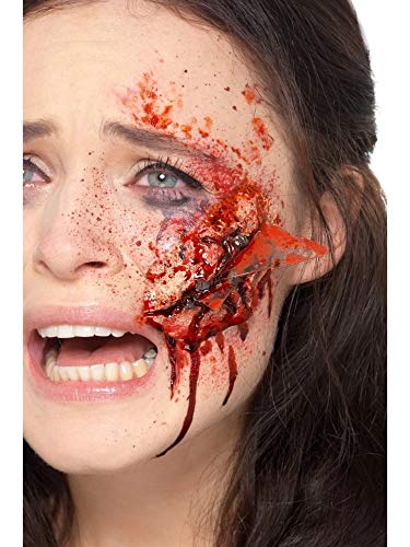 Smiffys Latex Glass Wound Prosthetic