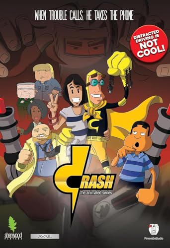 DVD cover for "Crash The Animated Series" featuring cartoon characters.