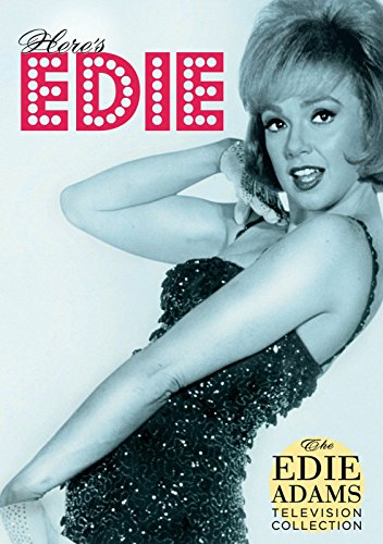 Edie Adams smiling on DVD cover, wearing a sparkling dress and gloves.
