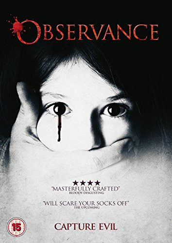 DVD cover art showing a child with a black substance leaking from one eye.