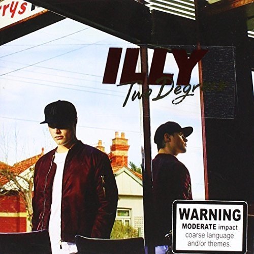 CD cover for Illy’s “Two Degrees” featuring a man in a cap.