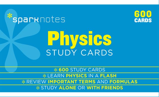 Physics SparkNotes Study Cards : Volume 16