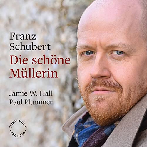 CD cover: portrait of a man with red beard, text "Die schöne Müllerin".