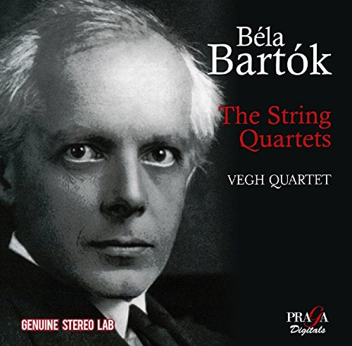 CD cover featuring a black and white portrait of composer Béla Bartók.