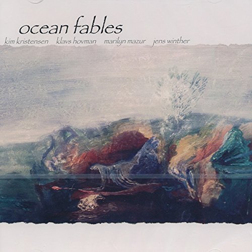 CD cover: abstract painting of ocean waves and a leaping creature.