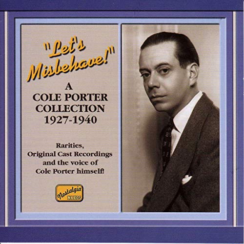 CD cover featuring a portrait of Cole Porter, 1927-1940 collection.