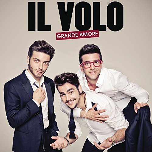 Il Volo album cover featuring three young men in suits.