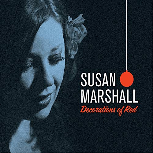 CD cover for Susan Marshall’s “Decorations of Red” featuring a portrait.