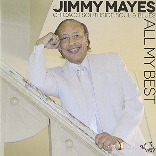 CD cover featuring Jimmy Mayes, smiling, in a white suit.