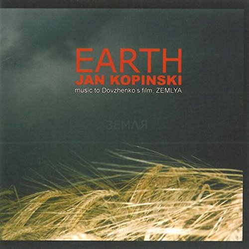 CD cover for Jan Kopinski’s “Earth” soundtrack, featuring wheat field.