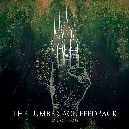 CD cover: sketched hand with glowing lines, dark forest background.