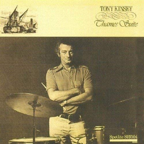 CD cover: Tony Kinsey, drummer, with ship illustration and text.