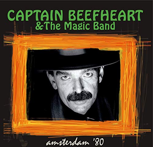 Captain Beefheart album cover: portrait in an orange, rough frame.