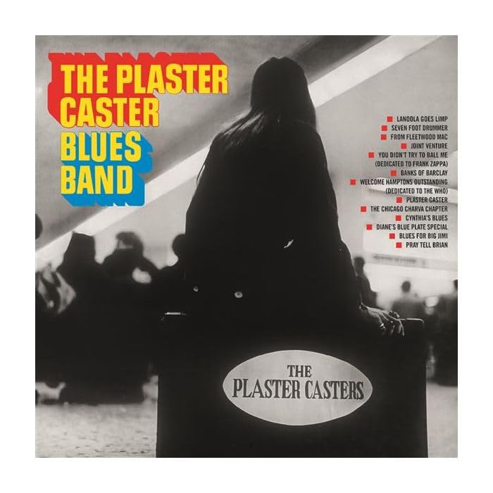 Album cover for Plaster Caster Blues Band featuring a woman’s portrait.