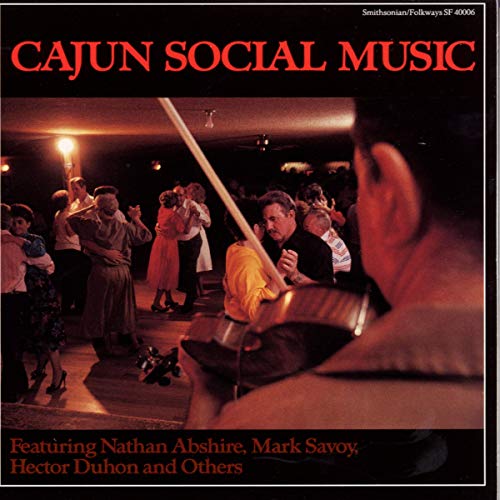 CD cover: dancers at a Cajun social gathering, warm tones.