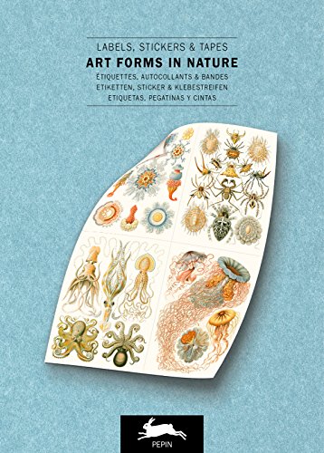 Art Forms in Nature: Label & Sticker Book (Multilingual Edition): Label, stickers & tapes