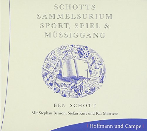 CD cover for "Schott Ben - Schotts Sammelsurium" with illustrated blue design.