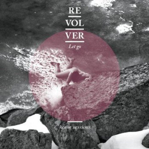 CD cover: red circle with a figure amidst crashing waves.