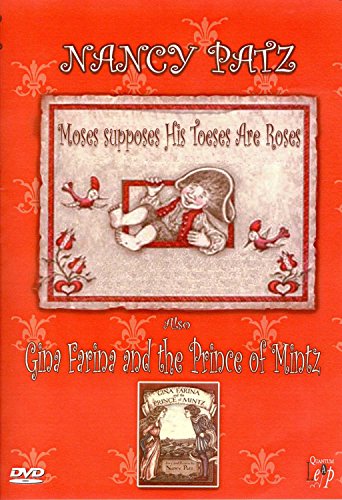 DVD cover for "Nancy Patz Stories - Moses Supposes," featuring illustrated children.