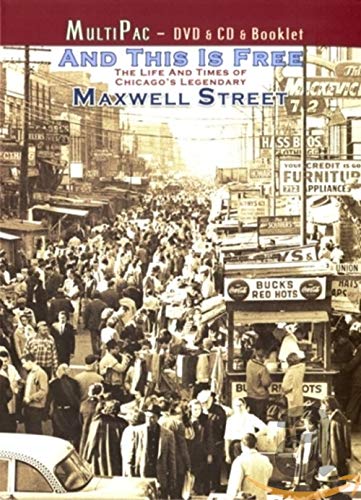 DVD cover for “And This Is Free” featuring a crowded Chicago street scene.